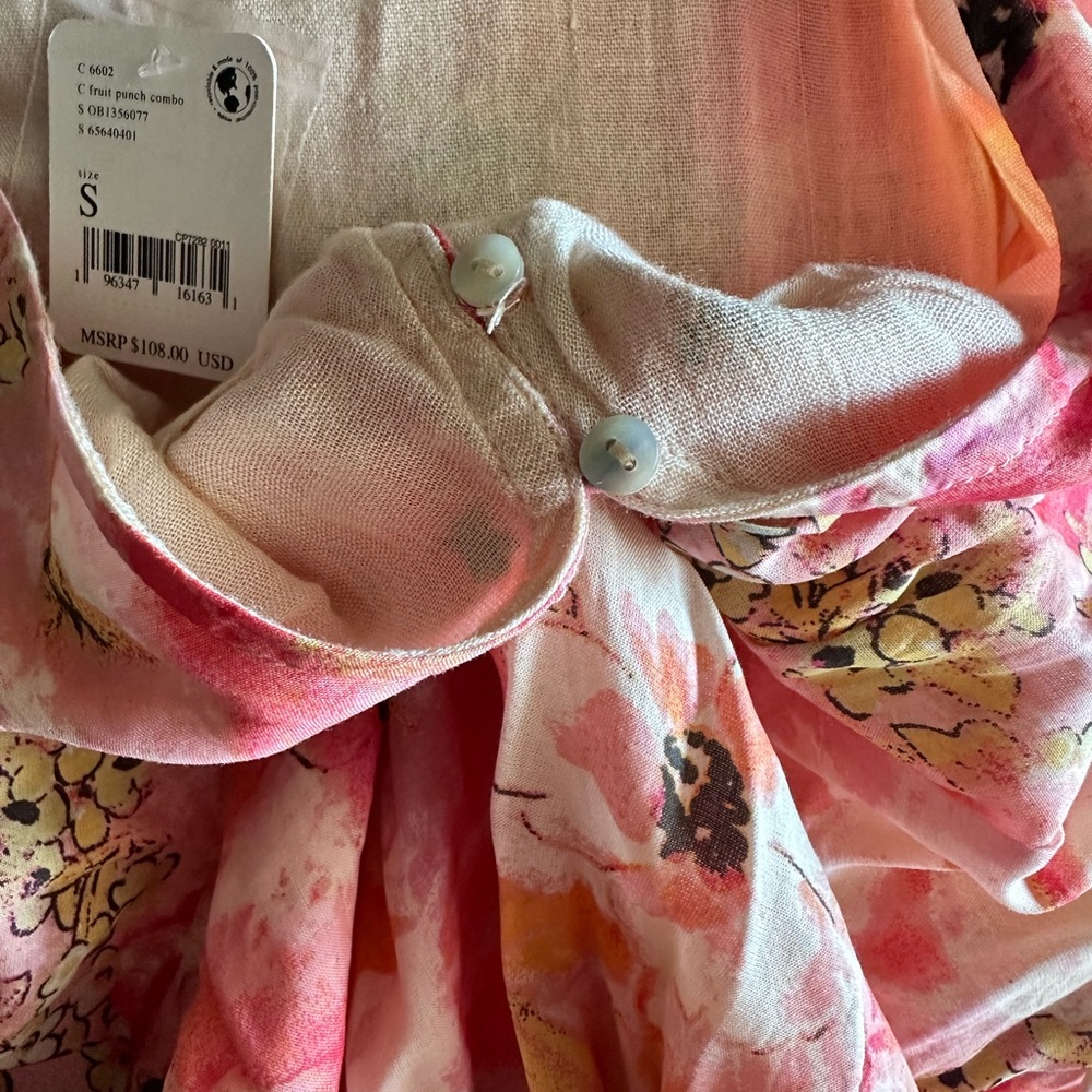 Free People ❥ Floral Mini Dress - Picture 8 of 8